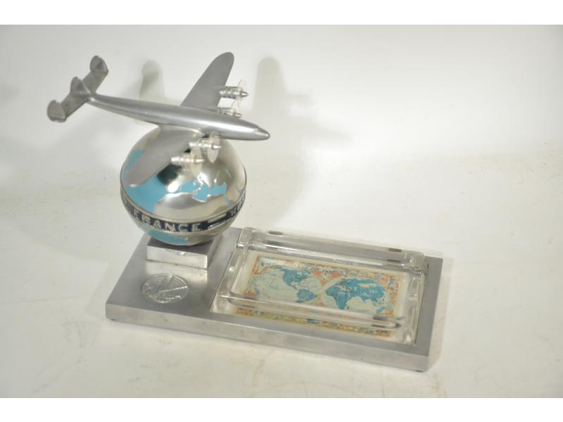 Vide-poche Air France Réseau Aérien Mondial, en aluminium, repré