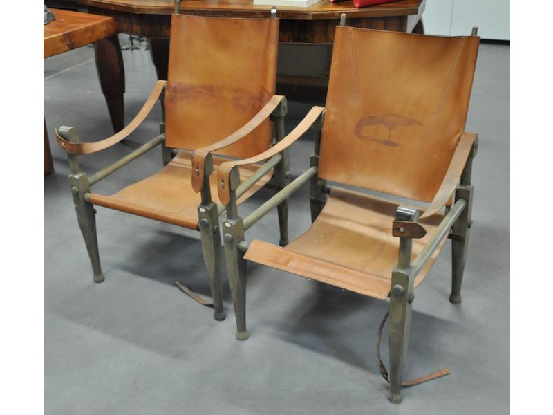 Wilhelm KIENZLE (1886-1956) d'après: Paire de fauteuils modèle 