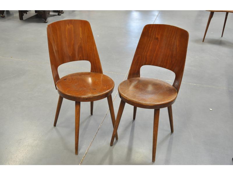 Paire de chaises 