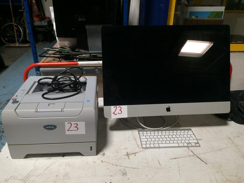 Ordinateur IMAC 27' APPLE + Imprimante BROTHER