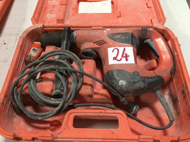 Marteau-piqueur SPIT 352 dans son coffret