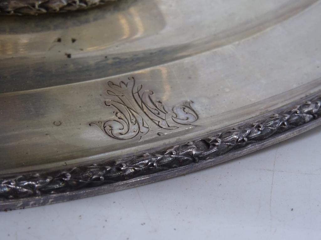 Prévost & Cie pour la MAISON ODIOT. Saucière à plateau a... | enchères