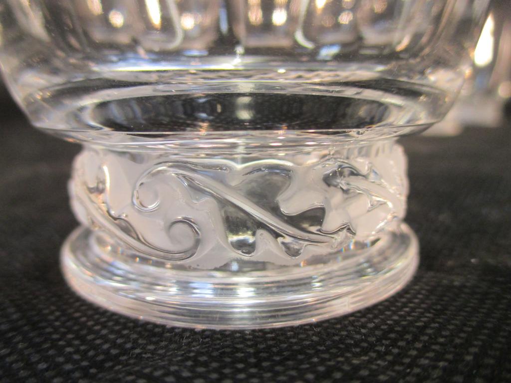 Modèle Lalique – Deux Perruches En Cristal (verre Dépoli Et Transparent) – Art Nouveau
