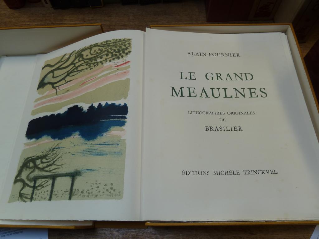 ALAIN-FOURNIER. (BRASILIER, André) : Le grand Meaulnes. Paris : Michèle