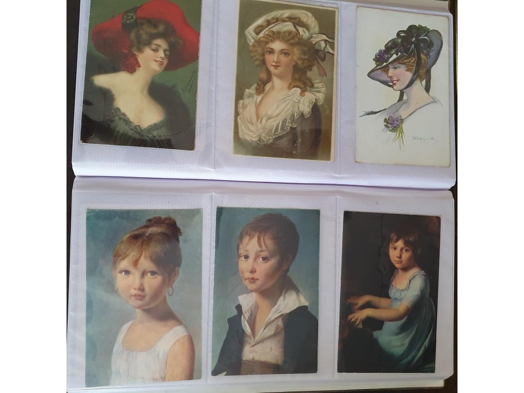 Lot De 19 Cartes Postales Artistiques Allemandes - Occasion - Abstrait & Art