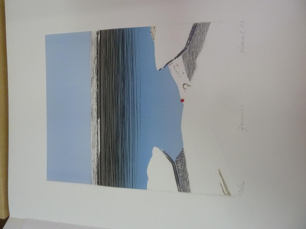 KEMAL : Les douze demeures. Paris : Pulimadec, 1985. Un volume in-folio en feuilles sous couvertures imprimées et rempliées. Coffret en tissu à rabats, titré or au dos et sur 1er plat. Recueil de douze poèmes de Vigny, Nelligan, Marie Noël, Remy Belleau, Guillaume Apollinaire. Il est orné de 12 linogravures originales de KEMAL, une pour chaque mois. Tiré à 156 ex. numérotés, celui-ci un des 120 sur vélin d'Arches, les planches signées, datées et justifiées par l'artiste. Légères traces dhumidité sur le coffret sinon TRES BEL EXEMPLAIRE, peu commun.