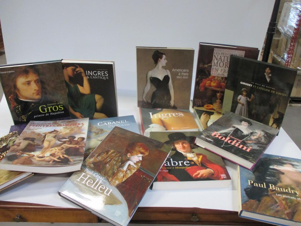 Ensemble de 15 volumes modernes sur l'Art Pompier et Belle Epoque dont CABANNEL, BOLDINI, HELLEU etc...