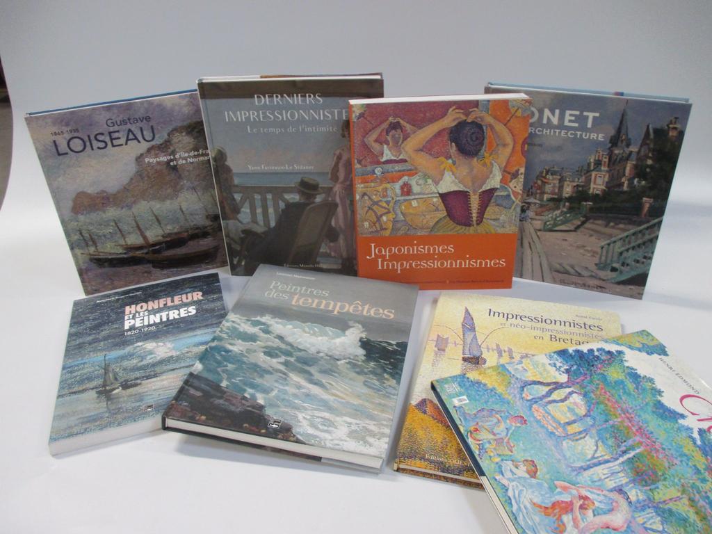 Ensemble de 8 volumes modernes : la peinture Impressionniste.