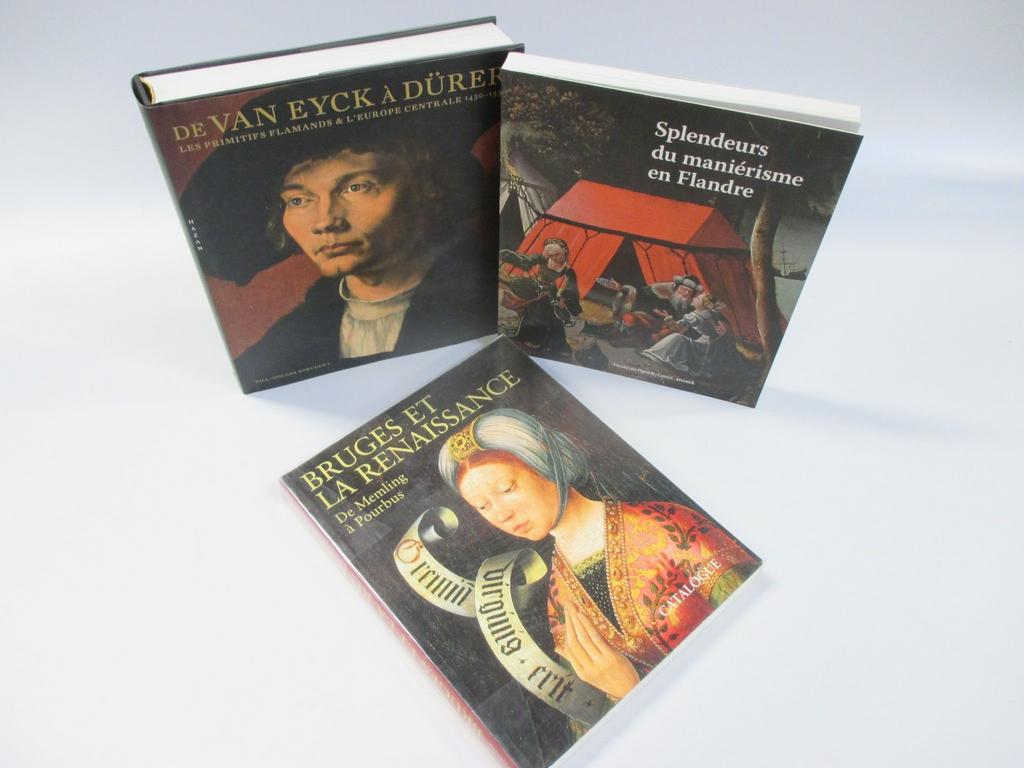 Ensemble de 3 volumes modernes : la Renaissance Flamande
