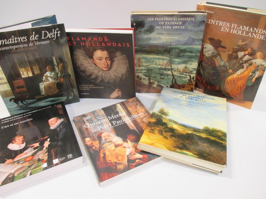 Ensemble de 7 volumes modernes : l'Art flamand et Hollandais