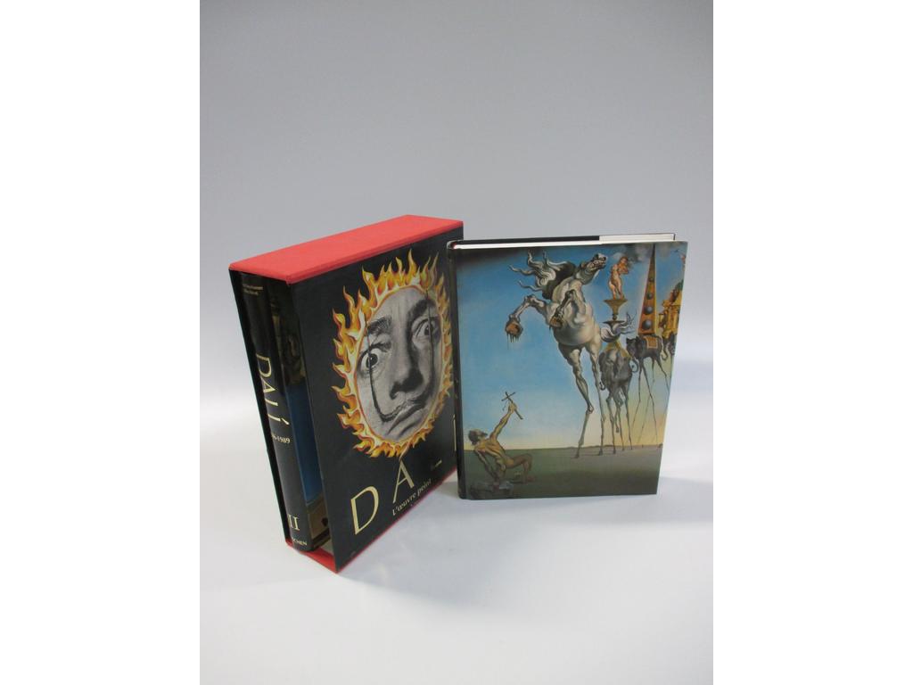 Ensemble de 2 volumes modernes : DALI. Editions Taschen (sous emboîtage)